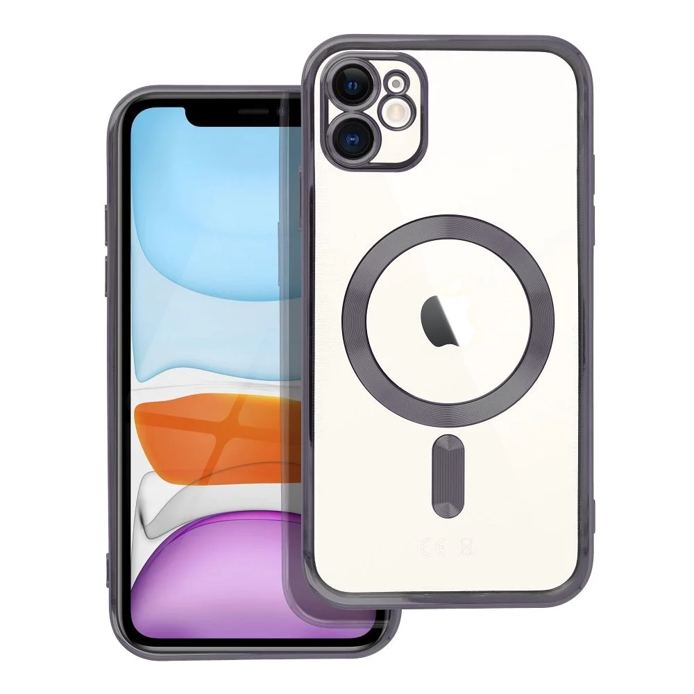 Φωτογραφία προϊόντος: . Electro Mag Cover case compatible with MagSafe for IPHONE 11 black
