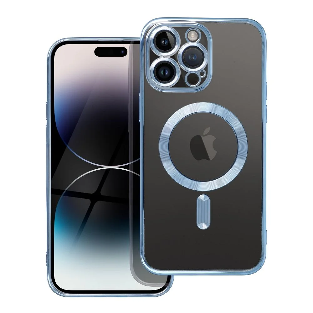 Φωτογραφία προϊόντος: . Electro Mag Cover case compatible with MagSafe for IPHONE 13 PRO blue