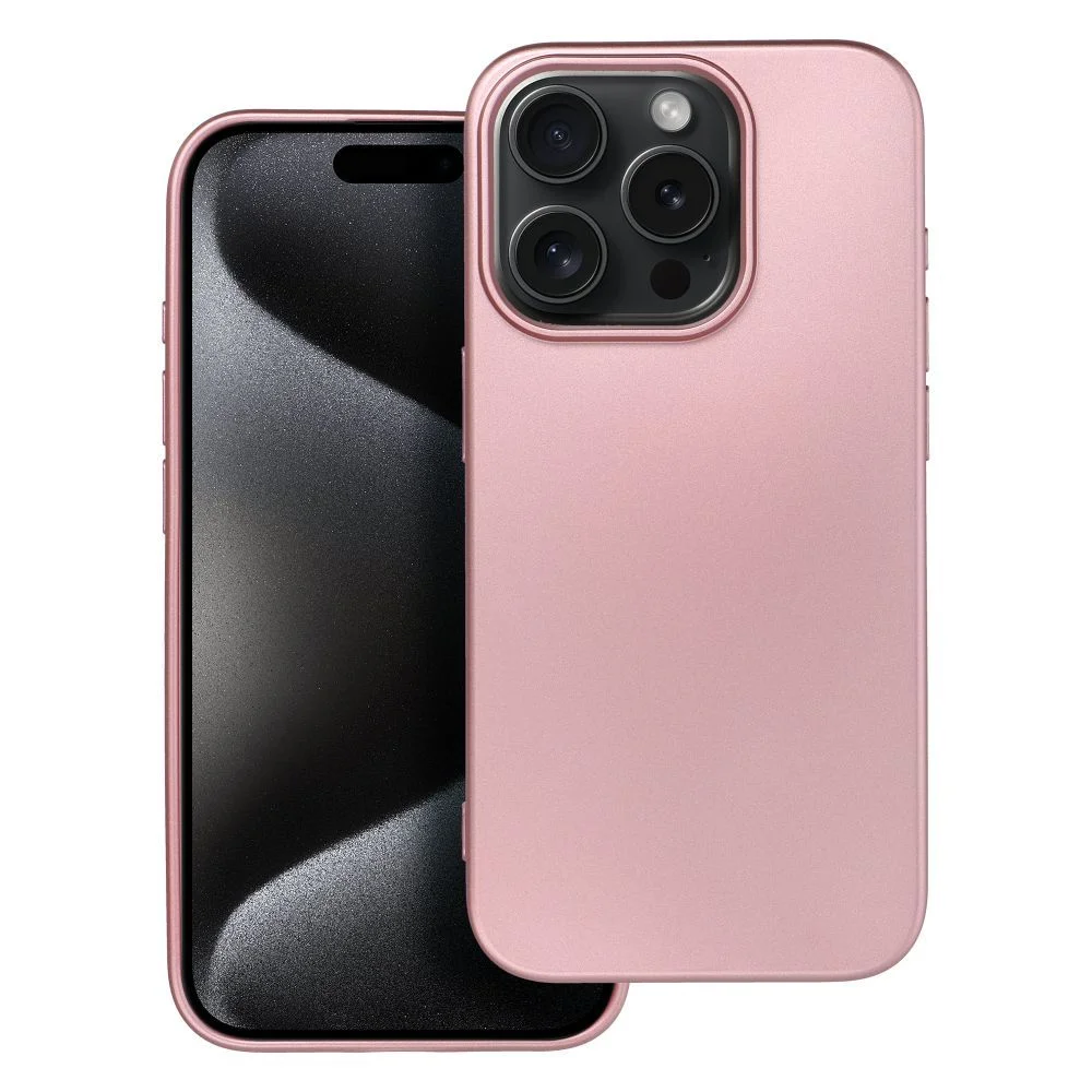 Φωτογραφία προϊόντος: . METALLIC Case for IPHONE 15 PRO pink