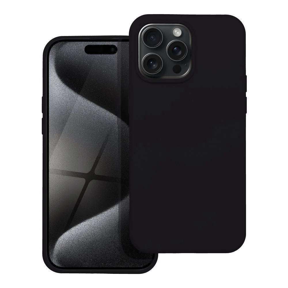 Φωτογραφία προϊόντος: . SILICONE Case for IPHONE 15 PRO MAX black
