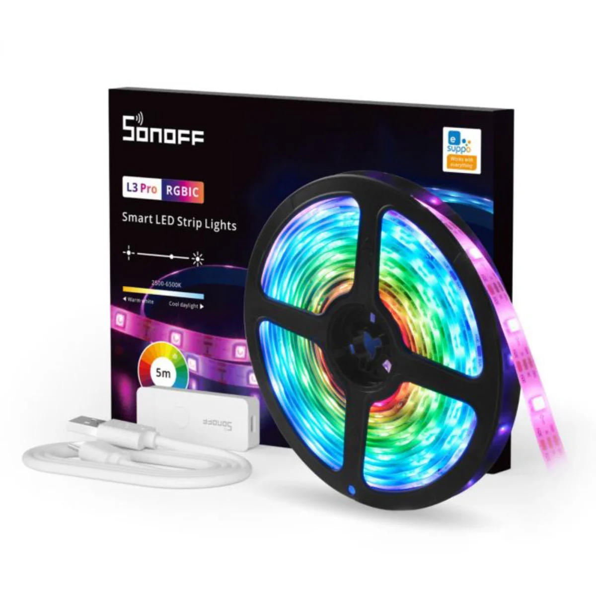 Φωτογραφία προϊόντος: Sonoff L3 Pro RGBIC Smart LED Strip