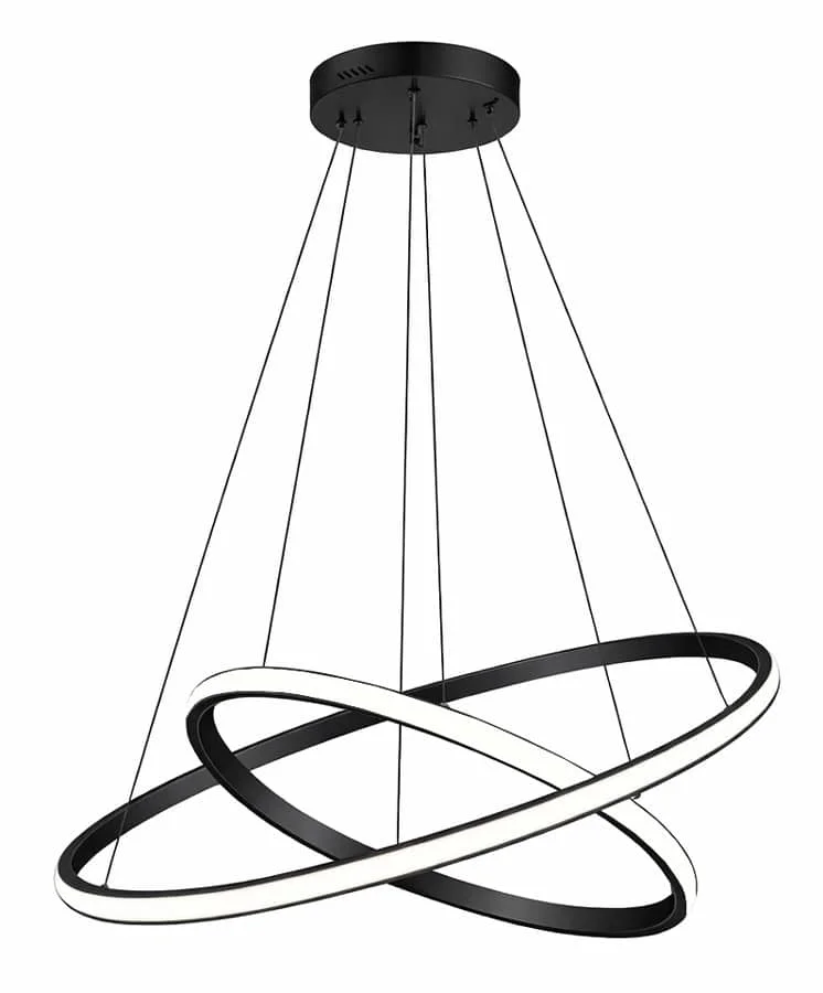 Φωτογραφία προϊόντος: POWERTECH LED φωτιστικό οροφής PT-1527, 40W, 4000K, Φ60x120cm, μαύρο