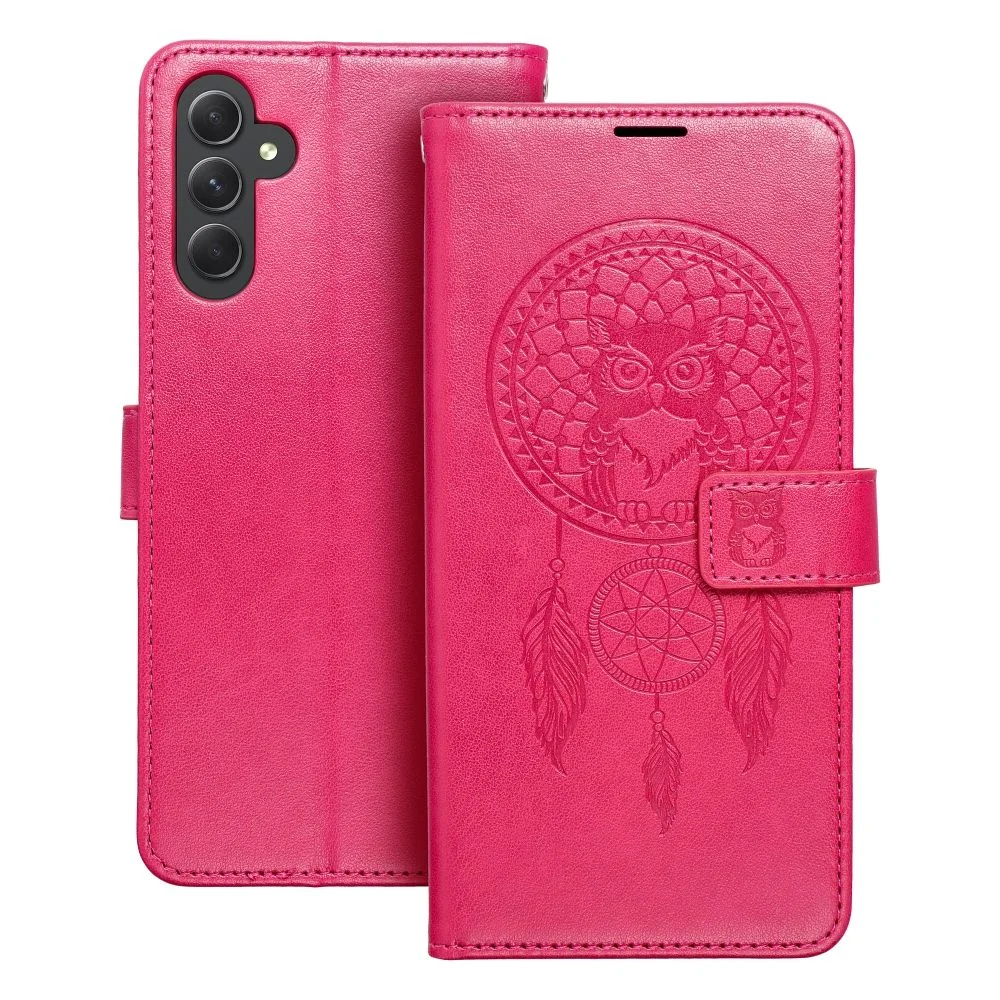 Φωτογραφία προϊόντος: . MEZZO Book case for SAMSUNG A54 5G dreamcatcher magenta