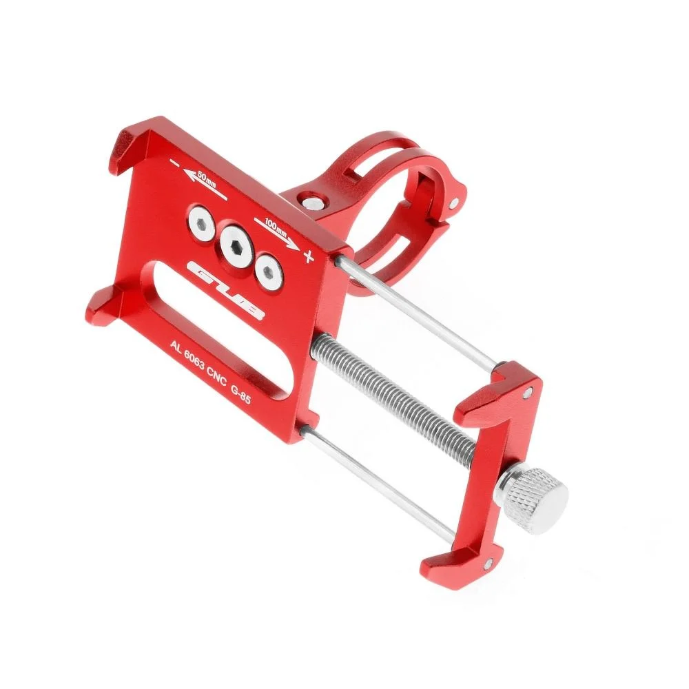 Φωτογραφία προϊόντος: . Bike holder GUB G85 red for mobile phone Metal