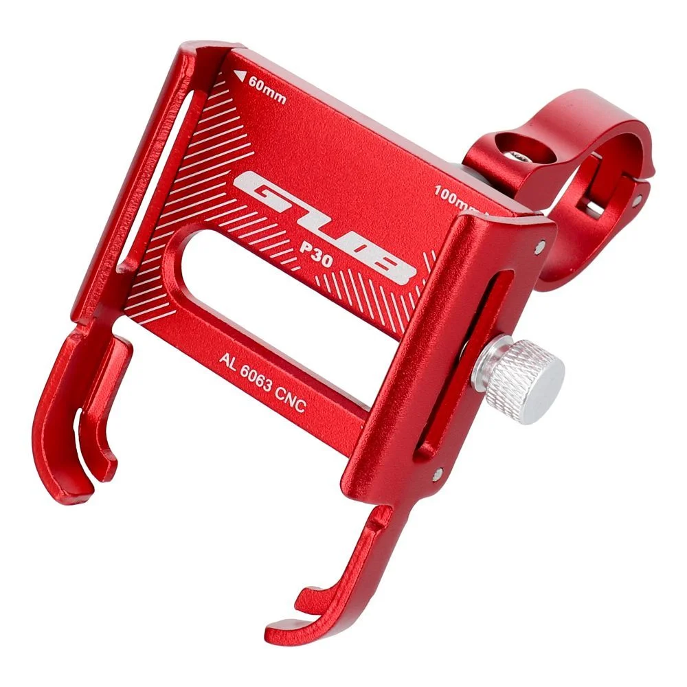 Φωτογραφία προϊόντος: . Bike holder for mobile phone GUB G30 Aluminium red