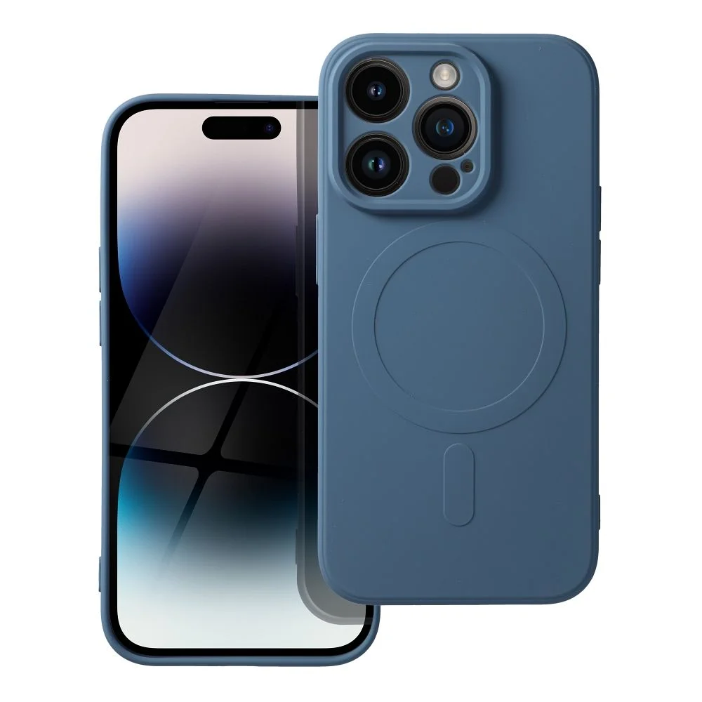 Φωτογραφία προϊόντος: Silicone Mag Cover case for IPHONE 14 PRO blue
