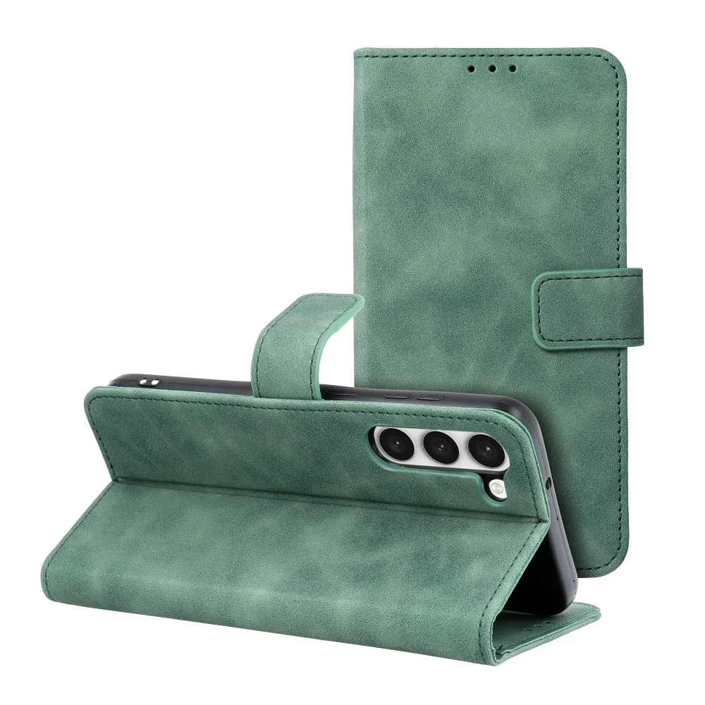 Φωτογραφία προϊόντος: . TENDER Book Case for SAMSUNG Galaxy S23 Plus green