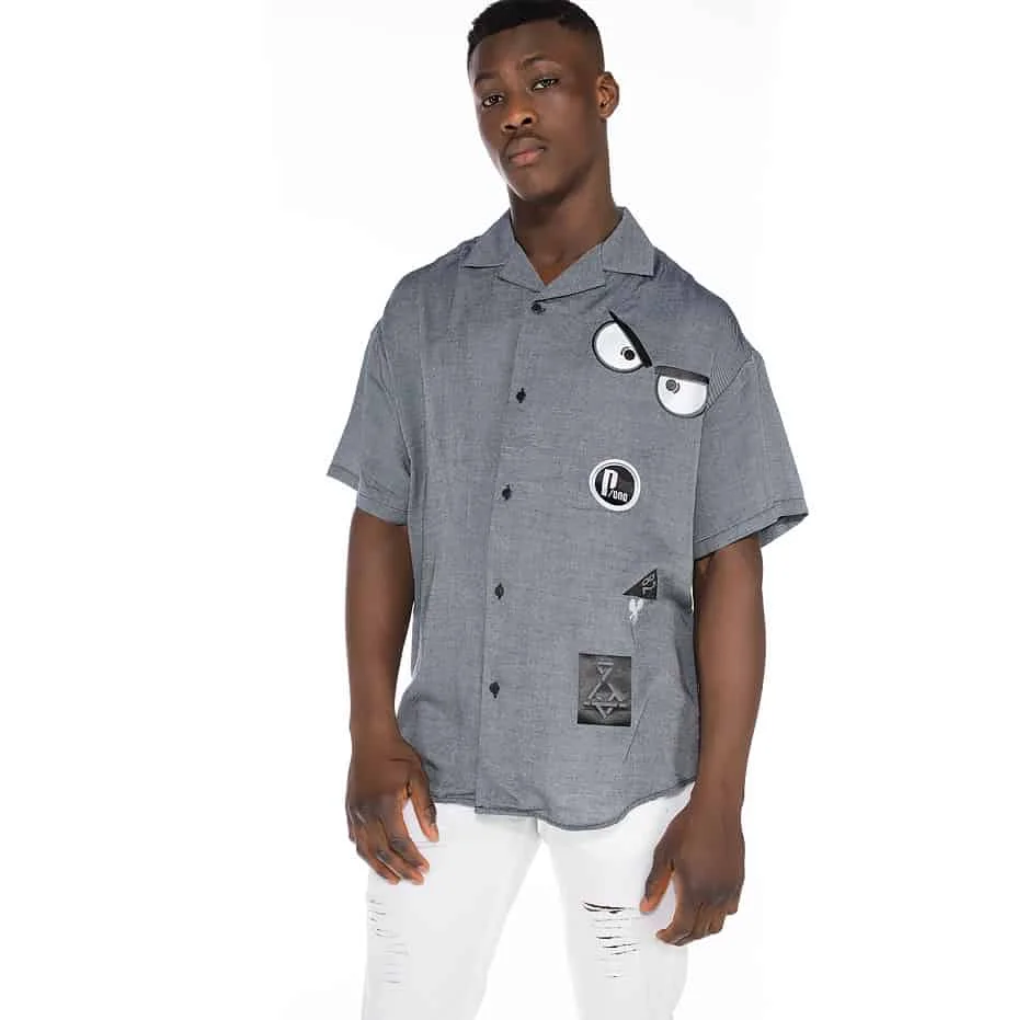 Φωτογραφία προϊόντος: Shirt with cartoon embroideries and P/COC logo on the back