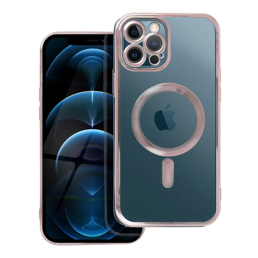 Φωτογραφία προϊόντος: Electro Mag Cover case compatible with MagSafe for IPHONE 12 PRO MAX rose gold