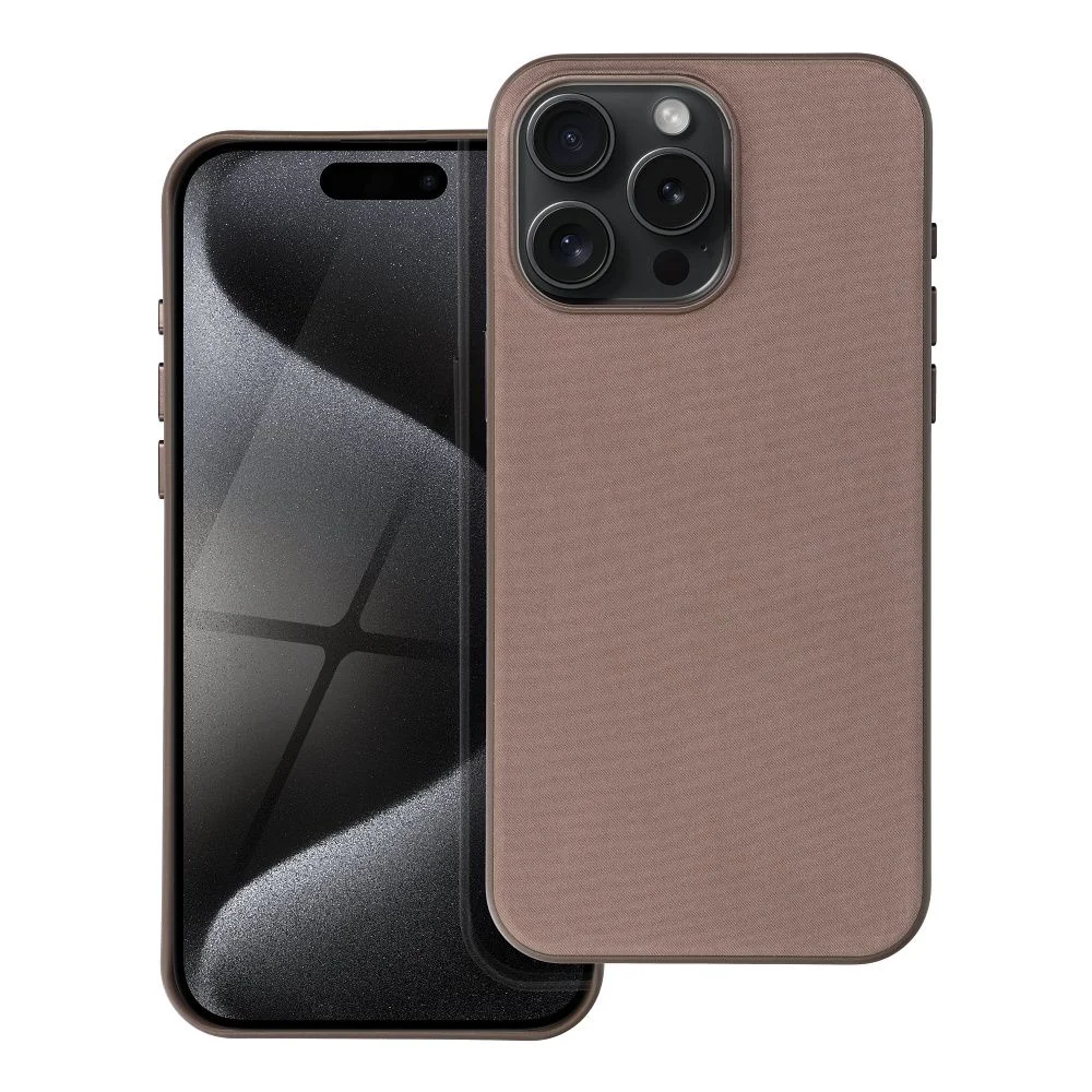 Φωτογραφία προϊόντος: . Woven Mag Cover for IPHONE 15 PRO light brown