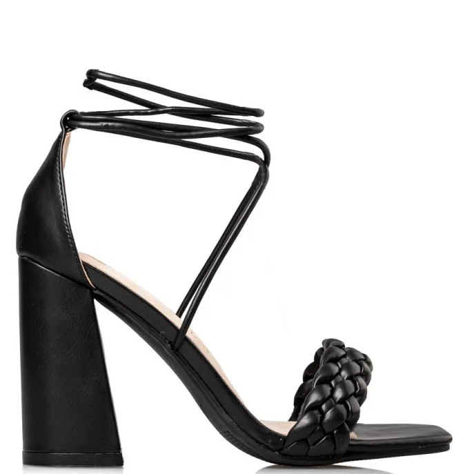 Φωτογραφία προϊόντος: ΓΥΝΑΙΚΕΙΑ ΠΕΔΙΛΑ ENVIE BLOCK HEEL SANDALS ΜΑΥΡΟ