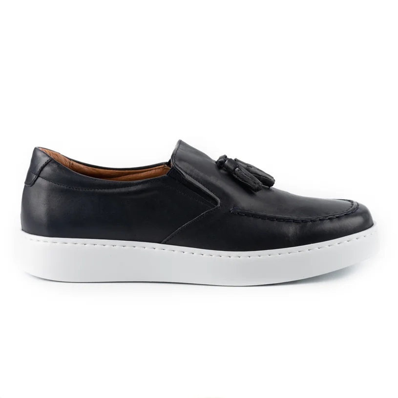 Φωτογραφία προϊόντος: ΑΝΔΡΙΚΑ ΔΕΡΜΑΤΙΝΑ LOAFERS ANTONIO ΜΑΥΡΟ