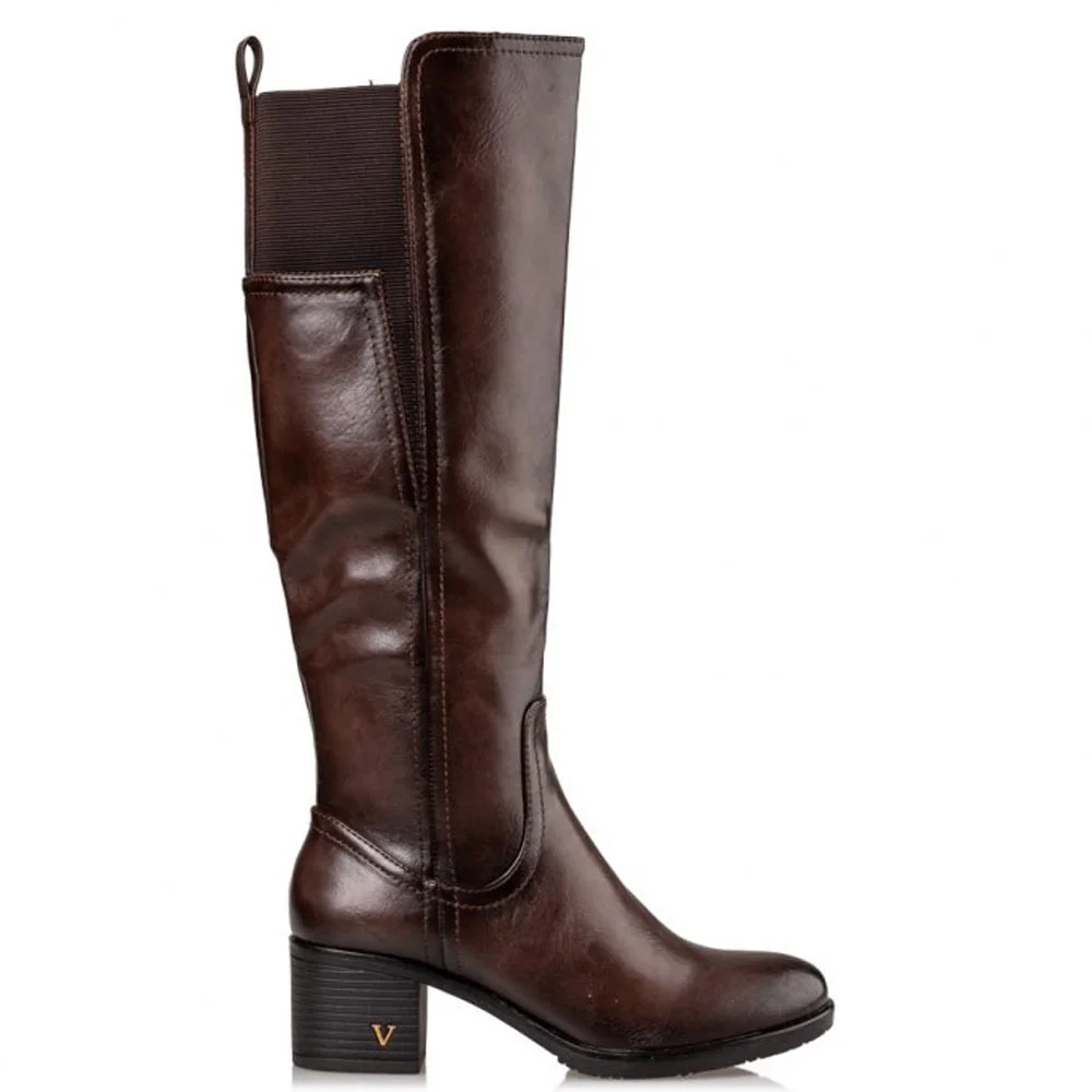 Φωτογραφία προϊόντος: CASUAL BOOTS Miss NV τύπου ιππασίας V63-10950-26.K ΚΑΦΕ
