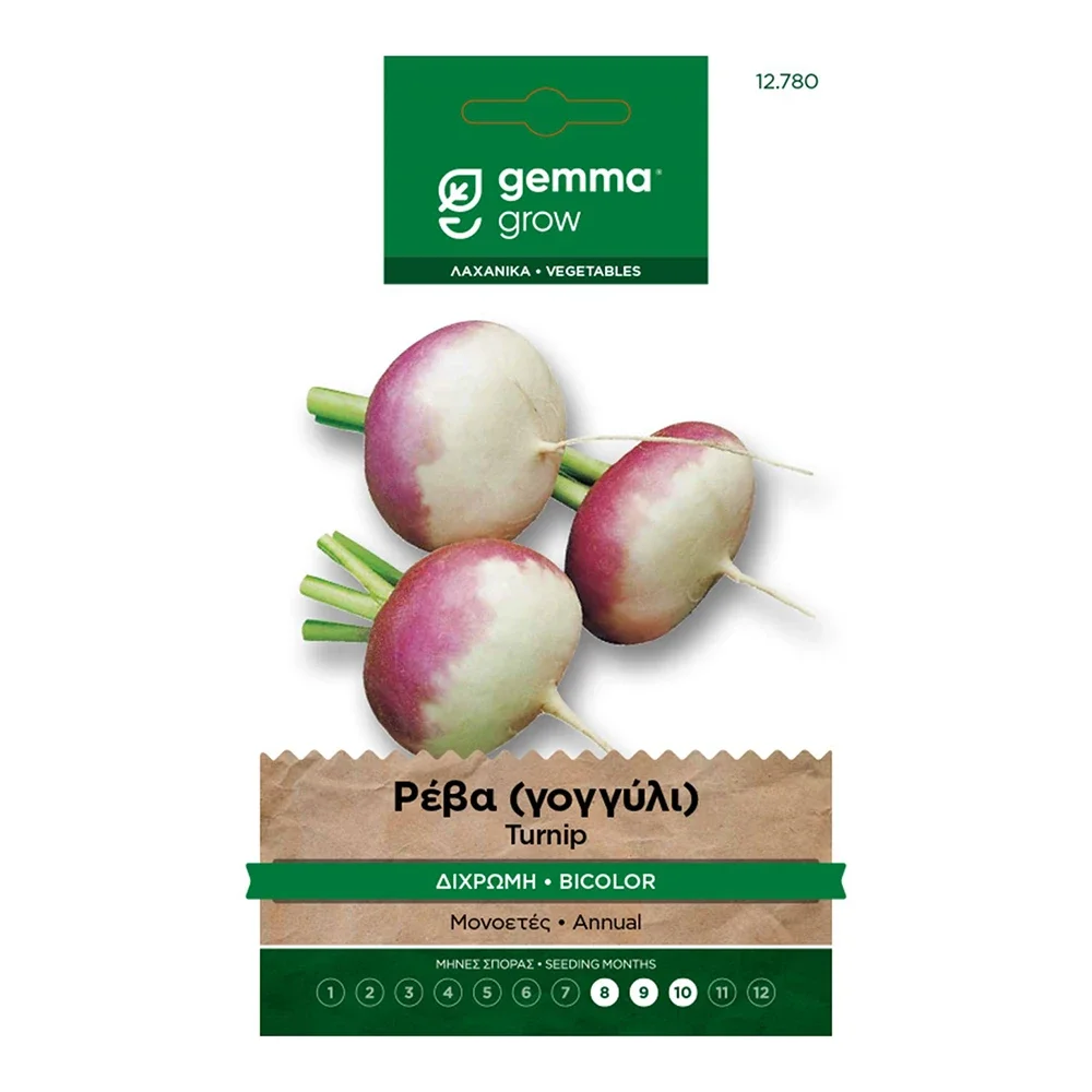 Φωτογραφία προϊόντος: Gemma Σπόρος Ρέβα (Γογγύλι) Δίχρωμη - 12780