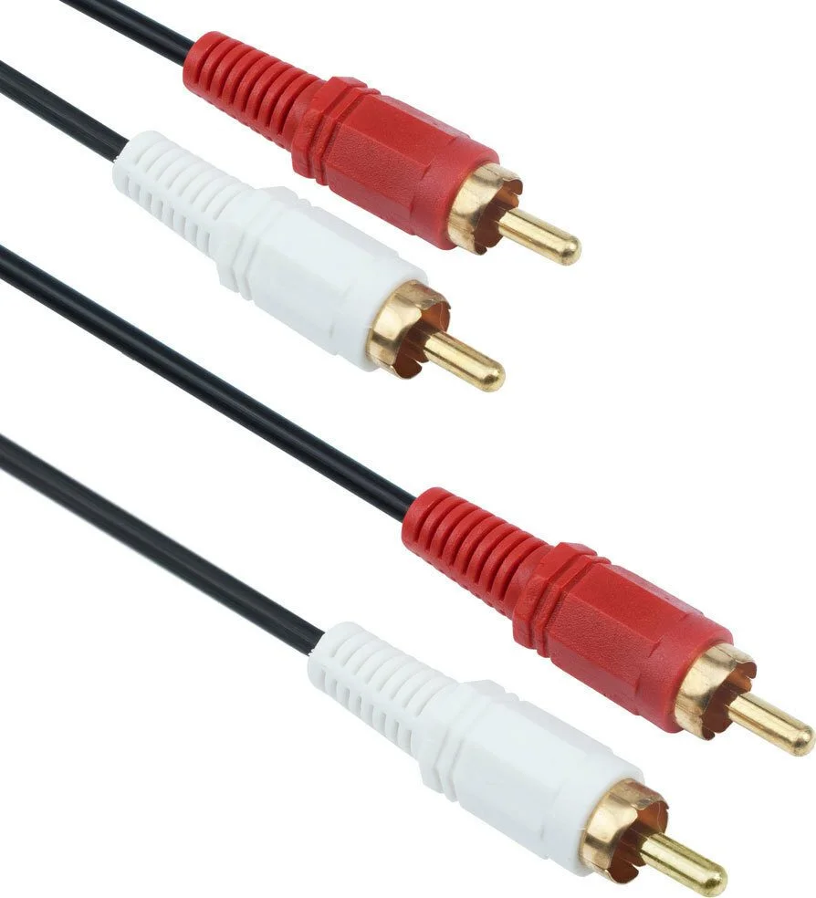 Φωτογραφία προϊόντος: De Tech Cable 2x RCA male - 2x RCA male 1.5m