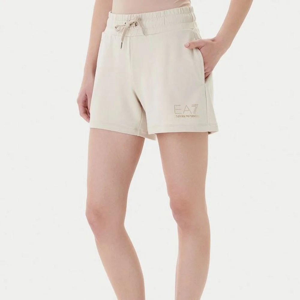 Φωτογραφία προϊόντος: EMPORIO ARMANI EVOLUTION STRECH VISCOSE-BLEND SHORTS BEIGE