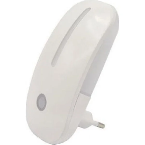 Φωτογραφία προϊόντος: Eurolamp Led 1W Sensor Φωτιστικό Ασφαλείας Πρίζας με Φωτοκύτταρο 145-15061