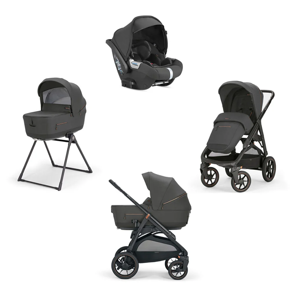 Φωτογραφία προϊόντος: Inglesina Aptica XT Quattro χρώμα Magnet Grey με σκελετό Black + κάθισμα αυτ/του CAB – KA70Q0MGG