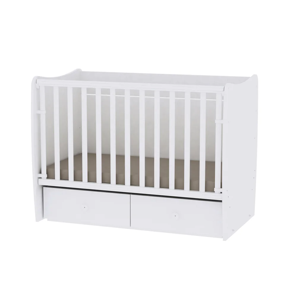 Φωτογραφία προϊόντος: LORELLI - BED MATRIX NEW 60/120 WHITE - 10150490024A (Δώρο Στρώμα Αφρού Lorelli)