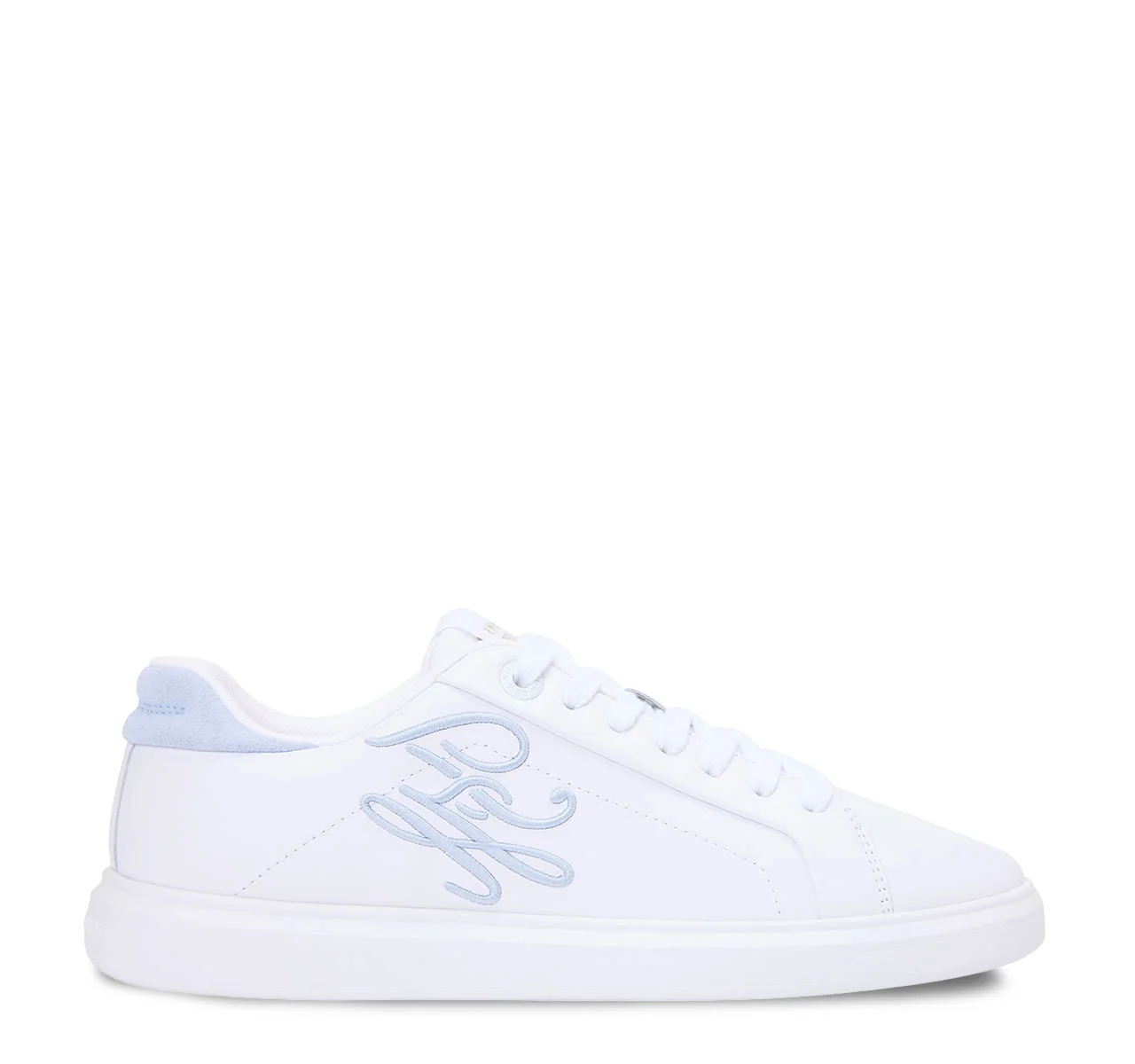 Φωτογραφία προϊόντος: ΓΥΝΑΙΚΕΙΑ SNEAKERS TOMMY HILFIGER WHITE/BLUE ICON COURT SCRIPT FW0FW09363-0GE