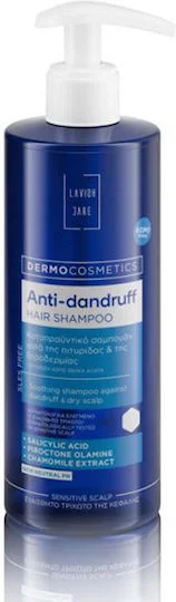 Φωτογραφία προϊόντος: LAVISH CARE Dermocosmetics Anti-Dandruff Hair Shampoo Sensitive Scalp Καταπραυντικό Σαμπουάν Κατά της Πιτυρίδας & της Ξηροδερμίας 400ml