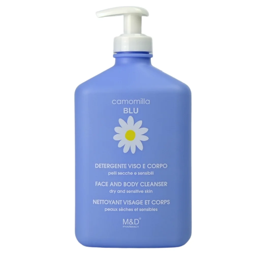 Φωτογραφία προϊόντος: CAMOMILLA BLU Face & Body Cleanser Καθαριστικό Προσώπου & Σώματος με Χαμομήλι 500ml