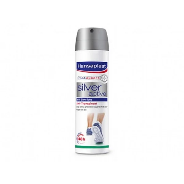 Φωτογραφία προϊόντος: Hansaplast Silver Active Ανθιδρωτικό Spray Ποδιών 150ml