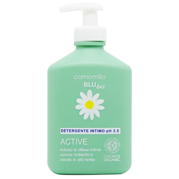 Φωτογραφία προϊόντος: CAMOMILLA BLU Bio Active Intimate Wash Βιολογικό Υγρό Καθαρισμού Ευαίσθητης Περιοχής pH3.5 300ml