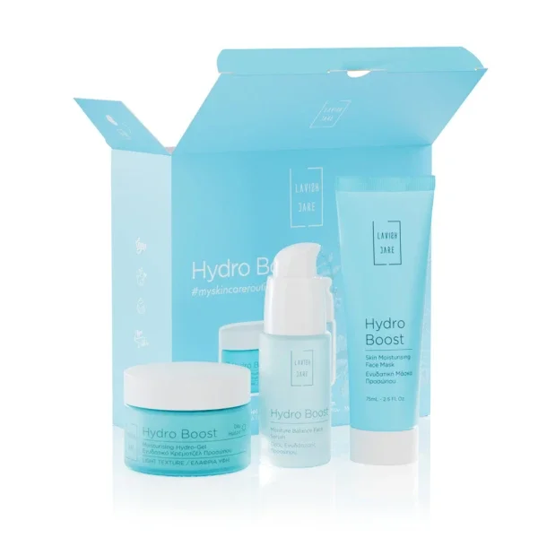 Φωτογραφία προϊόντος: LAVISH CARE Hydro Boost Skin Care Essentials Triplet Σετ Τριών Μοναδικών Προϊόντων Ενυδάτωσης Προσώπου 1τμχ