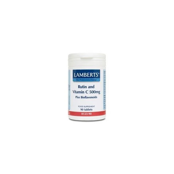 Φωτογραφία προϊόντος: Lamberts RUTIN & C-500 & BIOFLAVONOIDS 90TABS