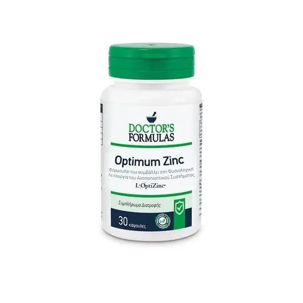 Φωτογραφία προϊόντος: Doctor's Formulas Optimum Zinc 30caps