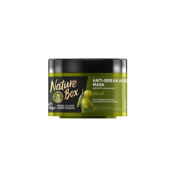 Φωτογραφία προϊόντος: Nature Box Anti-Breakage Mask - Olive Oil (200ml)