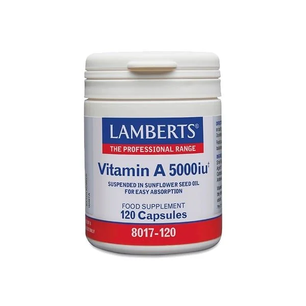 Φωτογραφία προϊόντος: Lamberts Vitamin A 5000iu 120caps