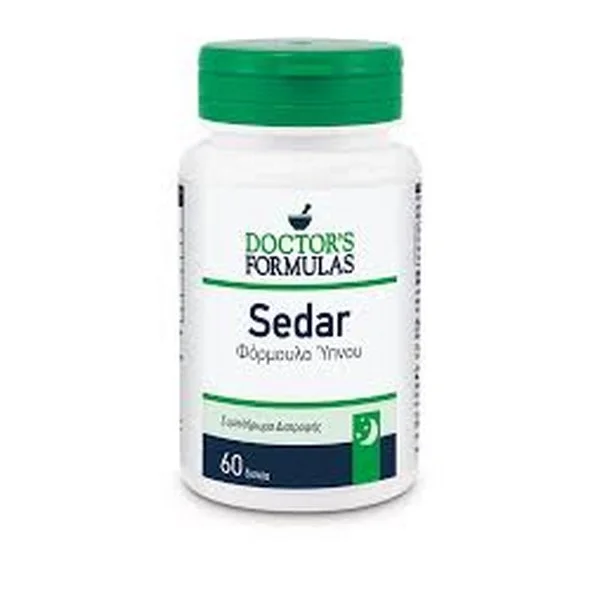 Φωτογραφία προϊόντος: Doctor's Formulas SEDAR - Φόρμουλα Ύπνου 60 Δισκία