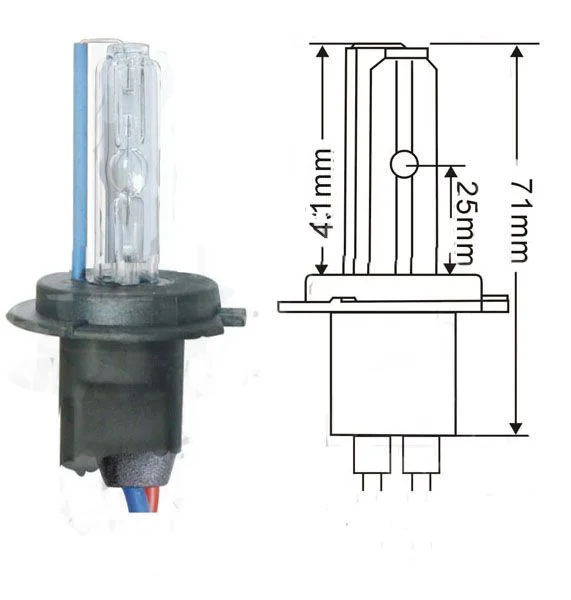 Φωτογραφία προϊόντος: Λάμπα xenon H7C 6000K 35W - 1τμχ.