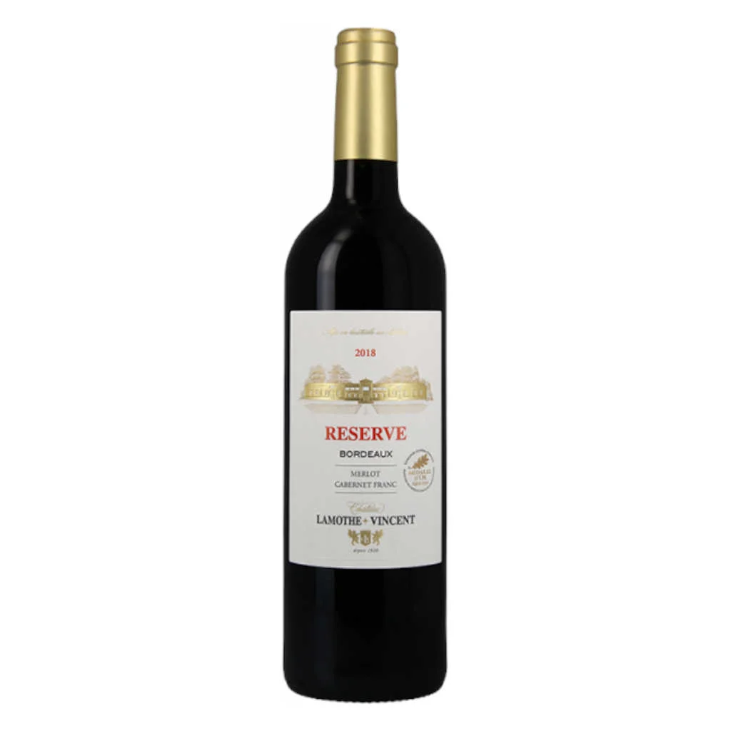 Φωτογραφία προϊόντος: CHÂTEAU LAMOTHE-VINCENT RÉSERVE 2018, CHÂTEAU LAMOTHE-VINCENT, 750 ml