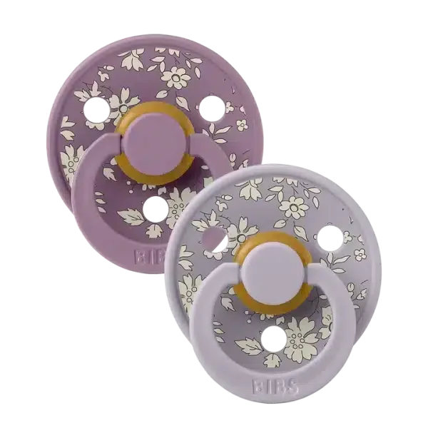 Φωτογραφία προϊόντος: Bibs x Liberty Πιπίλες 2τμχ Capel +amp; Fossil Grey No1