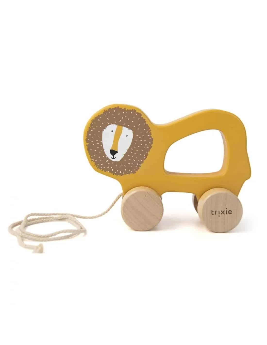 Φωτογραφία προϊόντος: Trixie Wooden Pull Along Toy Mr. Lion