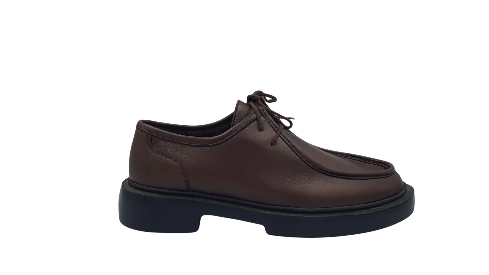 Φωτογραφία προϊόντος: Leder Shoes Δερμάτινα Ανδρικά Casual - 54987A - Καφέ χρώμα