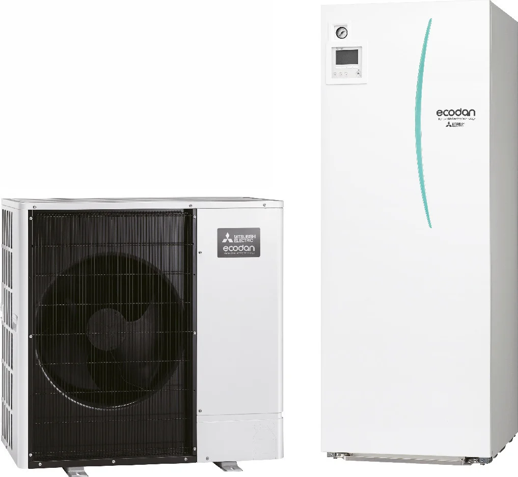 Φωτογραφία προϊόντος: Αντλία Θερμότητας Mitsubishi Electric ERST20C-VM2D / PUHZ-SW100VAA 11.2 kW 60°C Split
