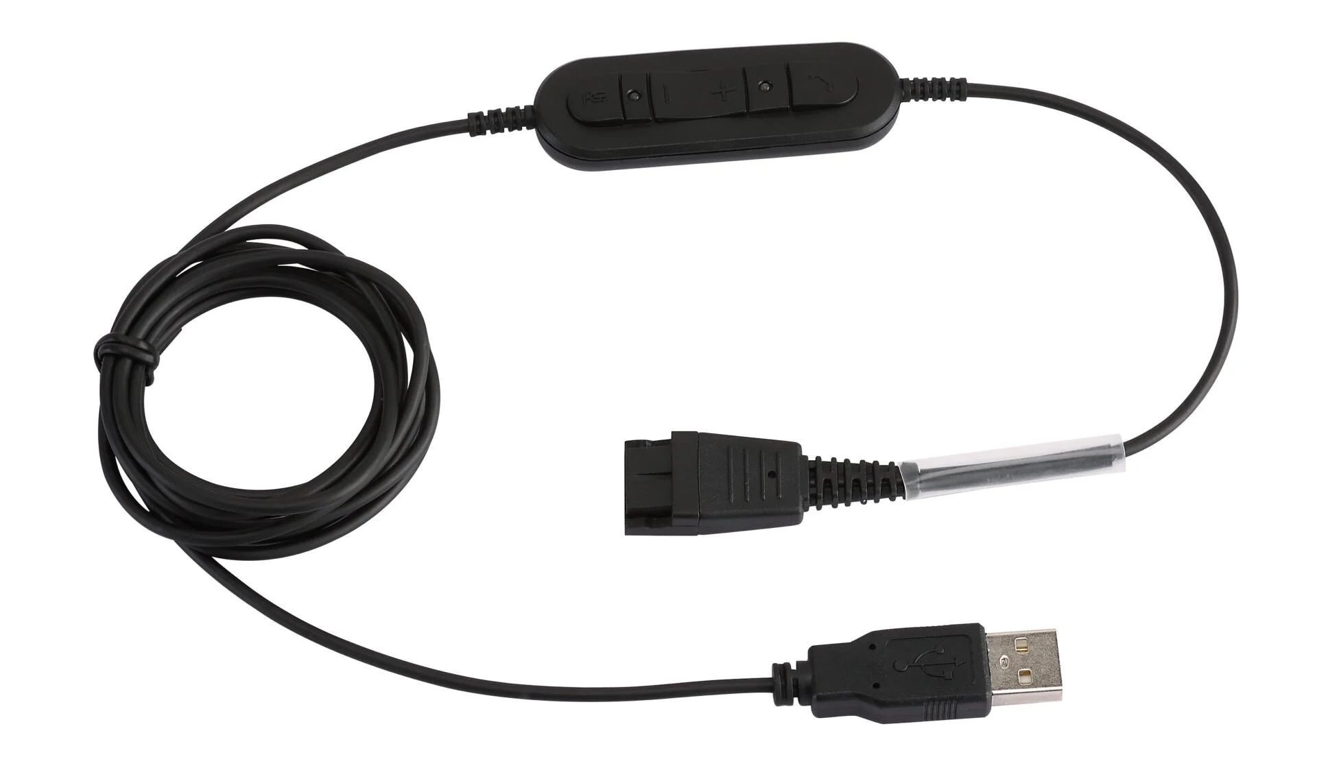 Φωτογραφία προϊόντος: Supervoice SVC-QDUSB1 Headset QD to USB PC connecting bottom cable