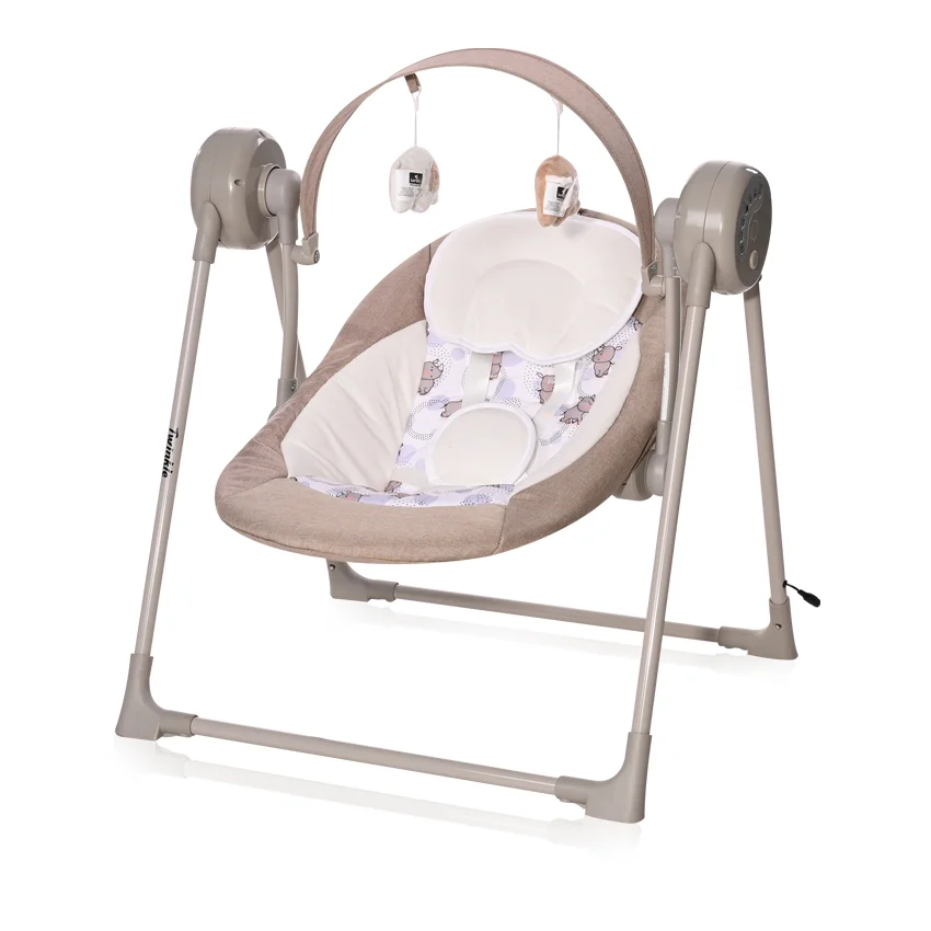 Φωτογραφία προϊόντος: Lorelli Twinkle Beige Rhino Ρηλάξ Κούνια