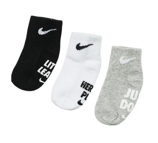 Φωτογραφία προϊόντος: Nike Verbiage Gripper 3Pack Sock - Black/Grey/White