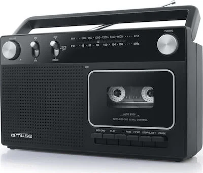 Φωτογραφία προϊόντος: MUSE M-152 RC ΦΟΡΗΤΟ ΡΑΔΙΟ ΚΑΣ/ΦΩΝΟ, ΑΝΑΛΟΓΙΚΟ ΡΑΔΙΟΦΩΝΟ, AUX IN 3.5MM