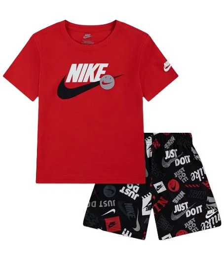 Φωτογραφία προϊόντος: Nike Nkb B Nsw Itz Aop Short Set - Red/Black/White