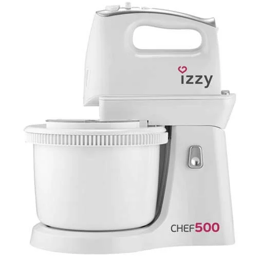 Φωτογραφία προϊόντος: Izzy Chef 500 8016 Μίξερ με Πλαστικό Κάδο 3lt Λευκό 500W (223349)