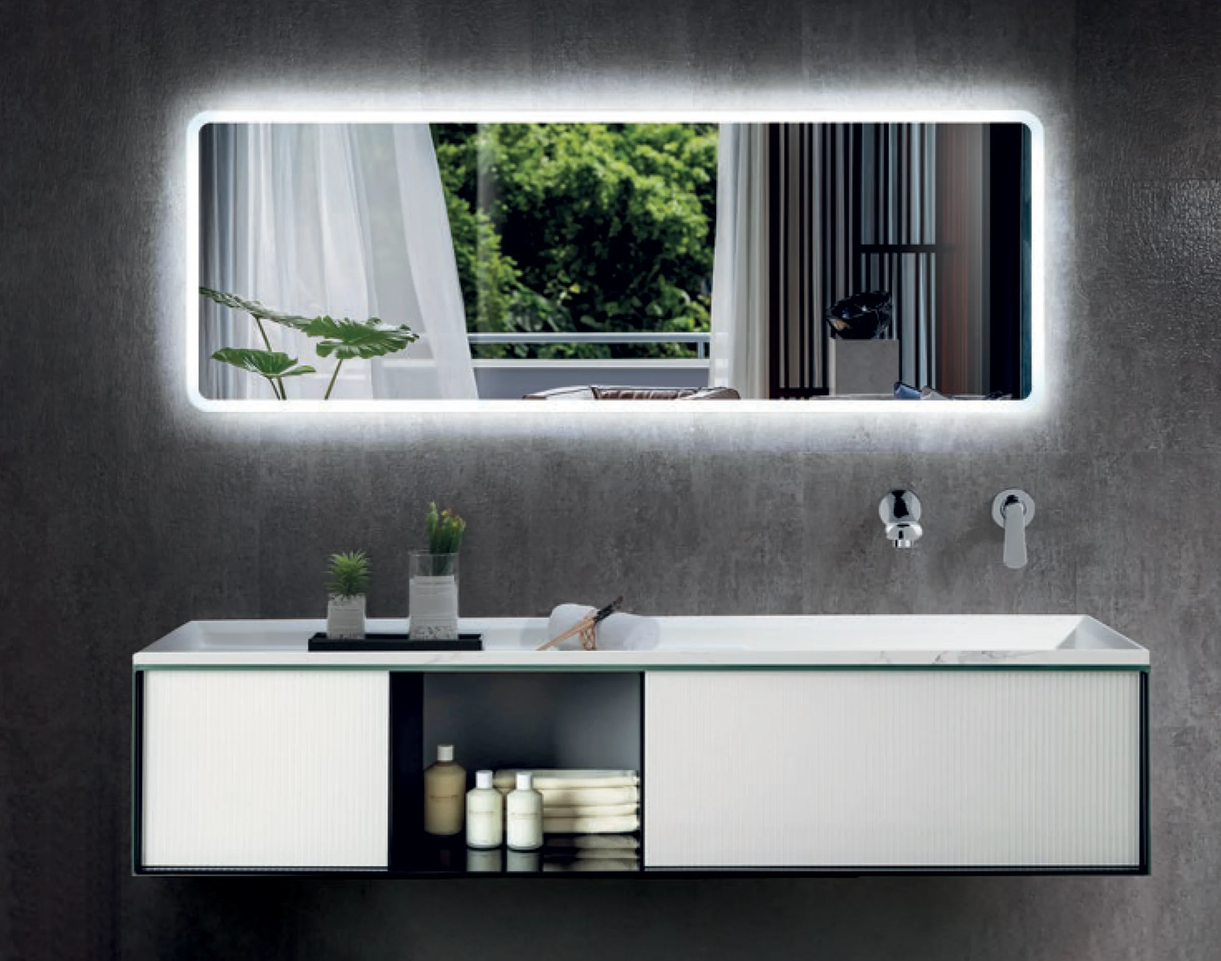 Φωτογραφία προϊόντος: Καθρέπτης Adagio 140x70 cm Luminor