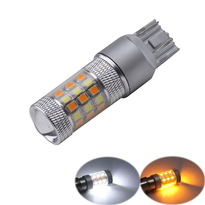Φωτογραφία προϊόντος: Led λάμπα T20 με 42 led και προτζέκτορα - συνδυαστικά για φλας και φώτα ημέρας - 1τμχ