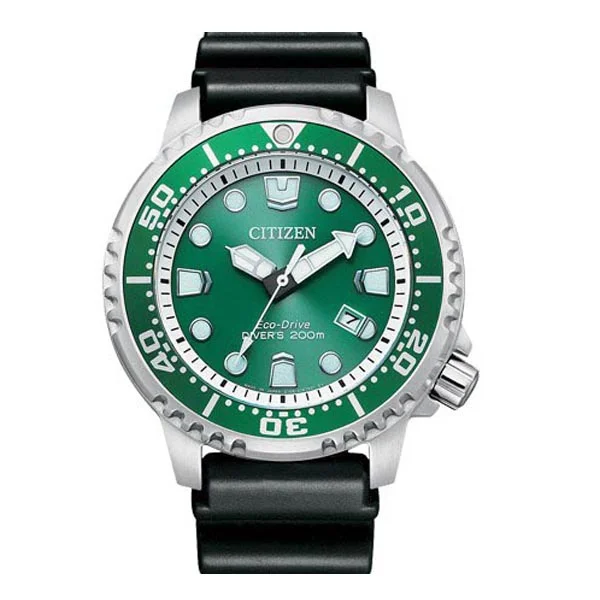 Φωτογραφία προϊόντος: CITIZEN BN0158-18X Eco-Drive Promaster Divers Black Rubber Strap
