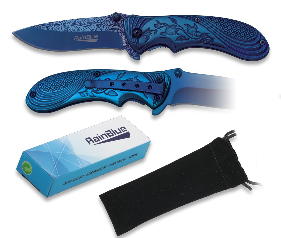 Φωτογραφία προϊόντος: Σουγιάς RAINBLUE FLOWERS 8cm | ALBAINOX